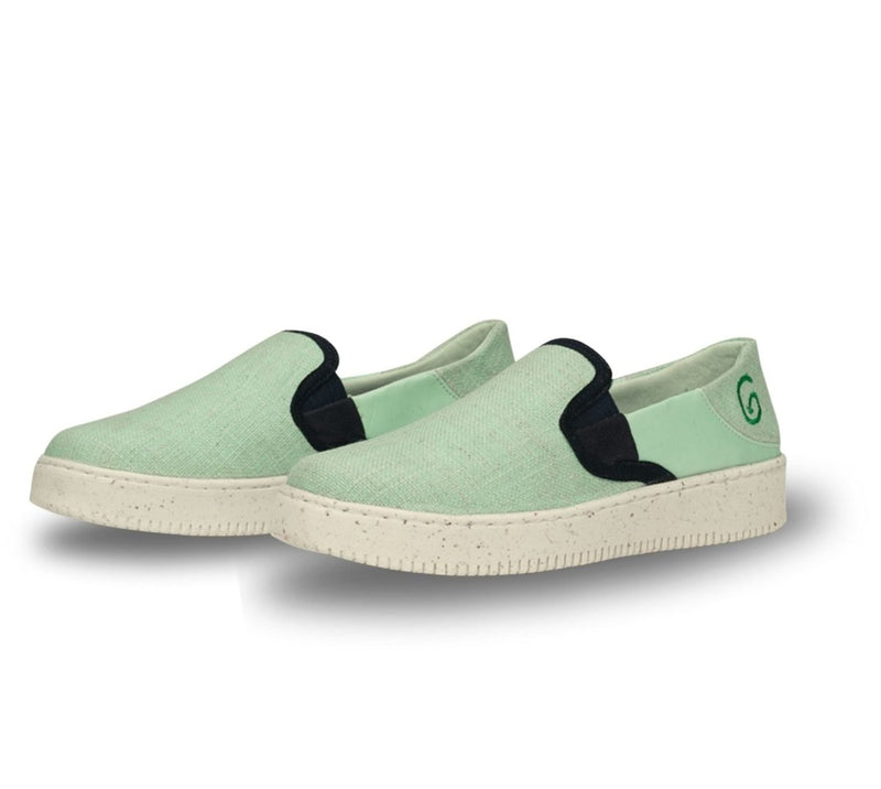 Seafoam Swirl Women's Slip - On Shoes | Verified Sustainable Womens Casual Shoes on Brown Living™