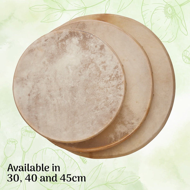 Shamanic Drums Plain - 30 cms | Verified Sustainable Musical Instruments on Brown Living™