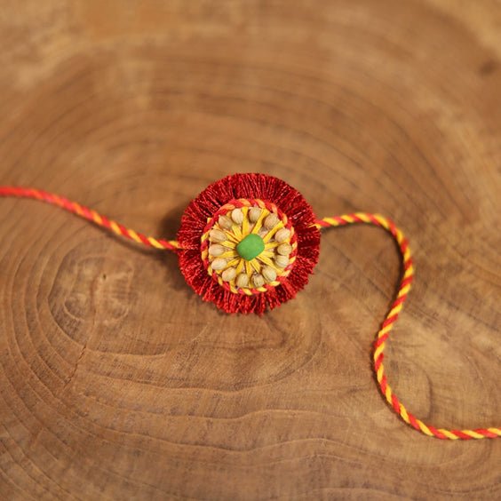 Sneh Handmade Plantable Eco - friendly Rakhi | Grows into Plant | Verified Sustainable Rakhi on Brown Living™