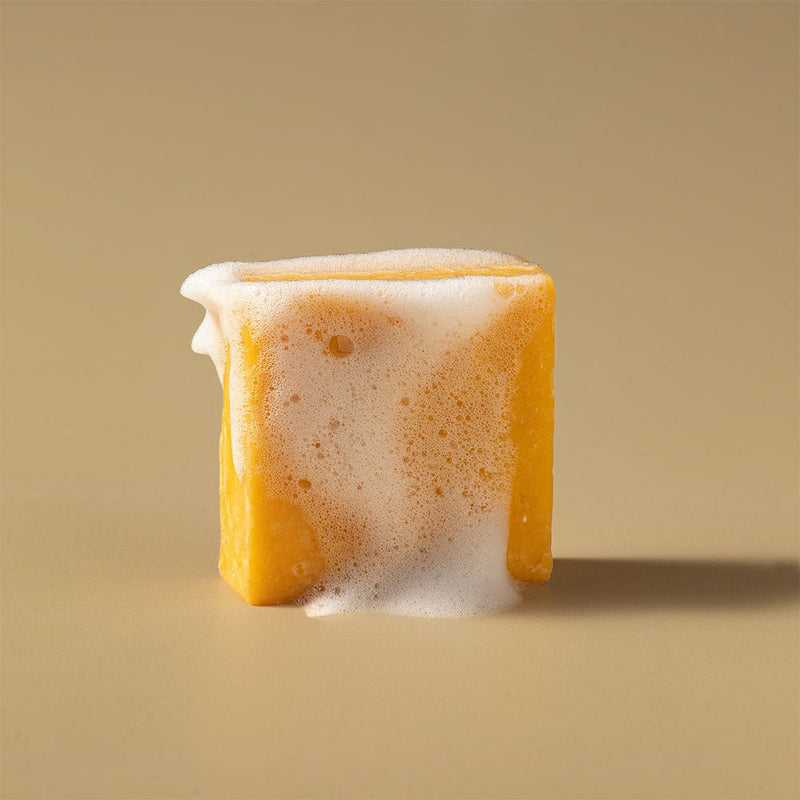 Spring Aqua | Handmade Orange & Lemon Shampoo Bar (120gm) | Verified Sustainable Hair Shampoo Bar on Brown Living™