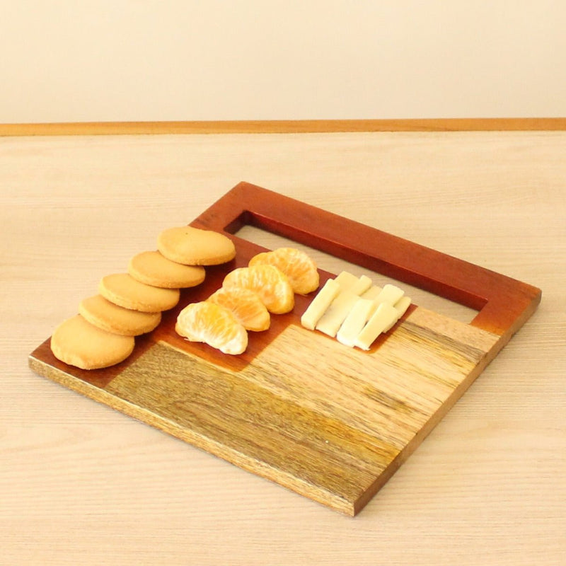 Staircase Wooden Platter | Verified Sustainable Trays & Platters on Brown Living™