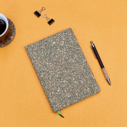 Sustainable Cork Diary (Green) | Verified Sustainable Notebooks & Notepads on Brown Living™