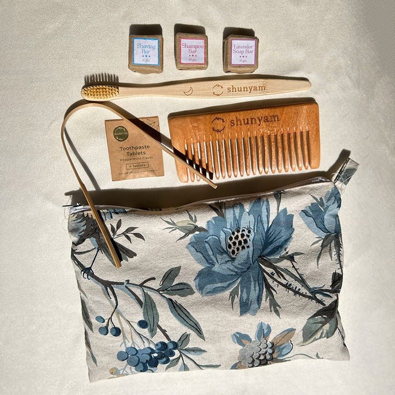 Sustainable Toiletries Travel Kit for Beginners | Verified Sustainable Travel Accessories on Brown Living™