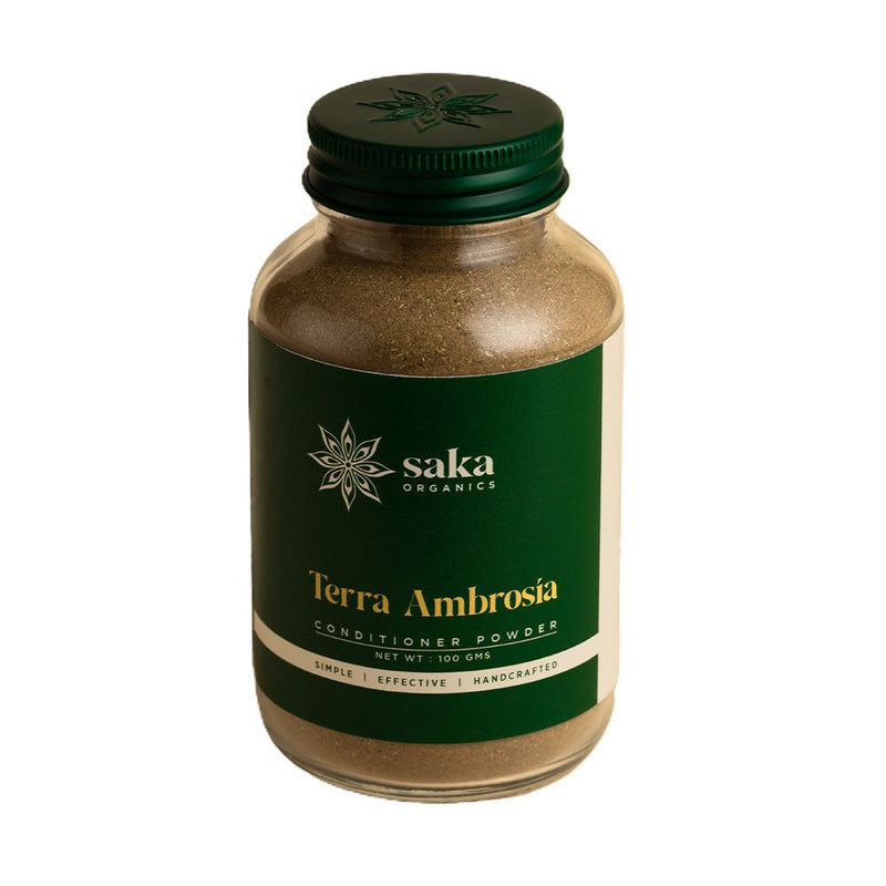 Terra Ambrosia | Handmade Conditioner Powder Hair Mask (100gms) | Verified Sustainable Hair Conditioner on Brown Living™