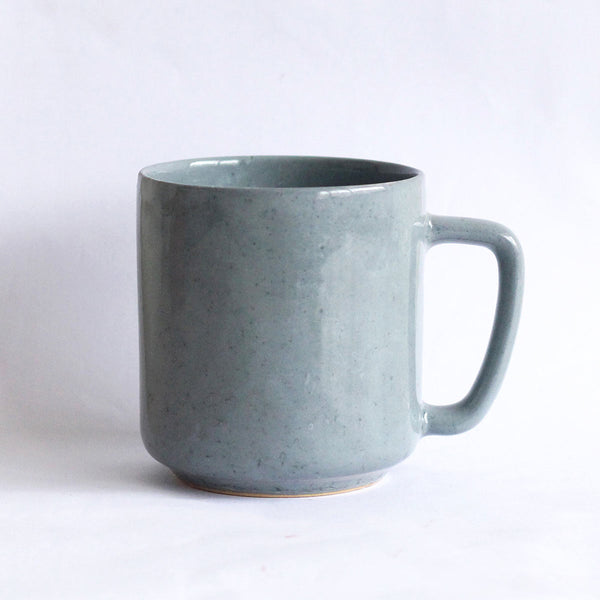 Textured Grey Ecofriendly Recycled Ceramic Coffee Mug | Verified Sustainable Cups & Saucers on Brown Living™