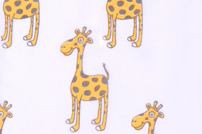 The Curious Giraffe - Unisex Kids Cotton Nightwear | Verified Sustainable Kids Pyjamas on Brown Living™