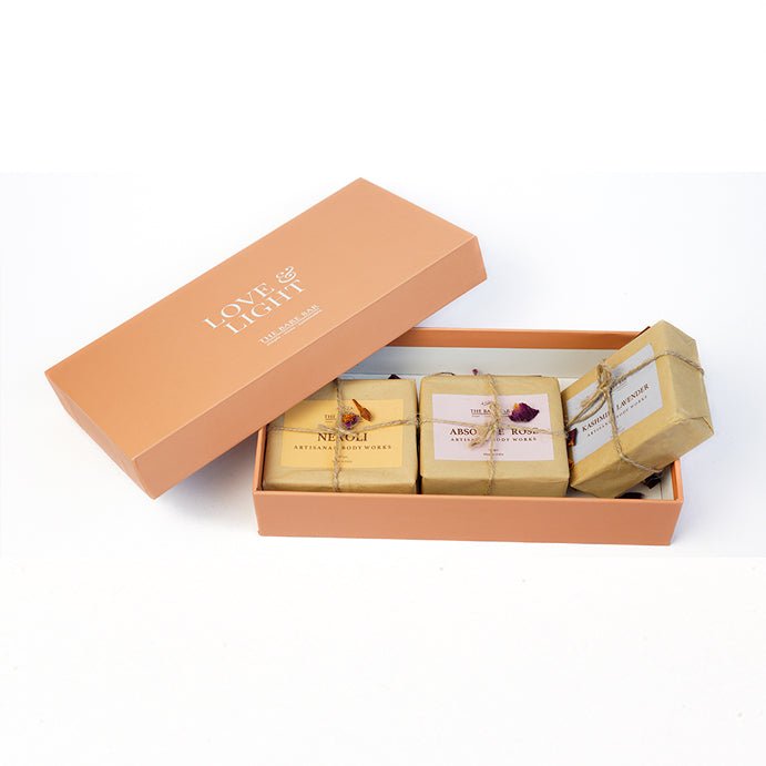 Triratna - Handcrafted Care Hamper | Verified Sustainable Body Soap on Brown Living™