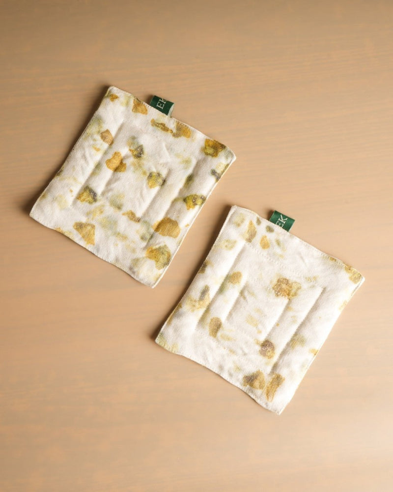 Upcycled Hemp Coasters (Set of 2) | Verified Sustainable Coasters on Brown Living™