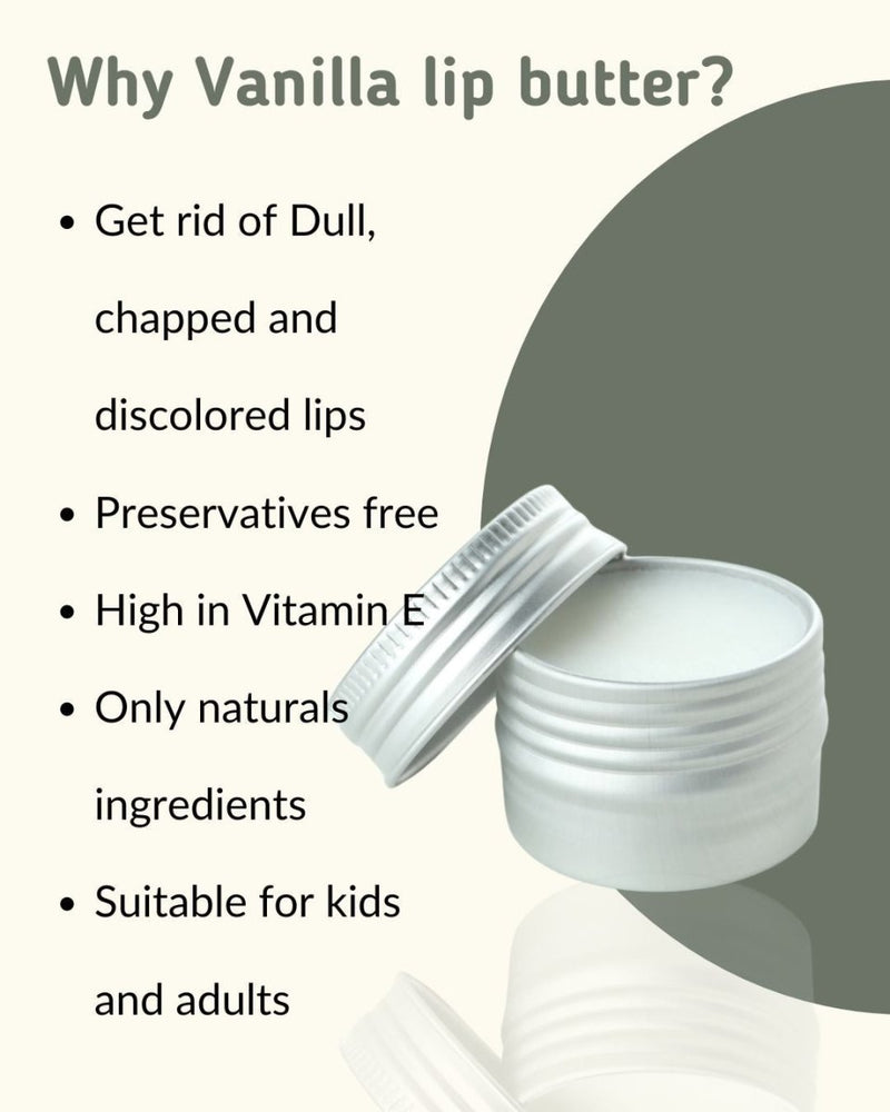 Vanilla Dream - Luxurious Lip Balm Butter 15G | Verified Sustainable Lip Balms on Brown Living™