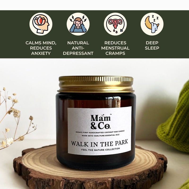 Walk in the Park - 100% Coconut Wax Botanical Candle | Verified Sustainable Candles & Fragrances on Brown Living™