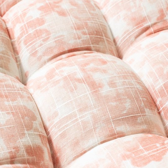 Water Color Pink Floor Cushion 50 X 50 Cm | Verified Sustainable Covers & Inserts on Brown Living™