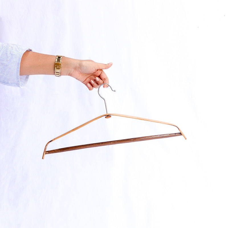 Handmade Bent Edge Bamboo Cloth Hanger