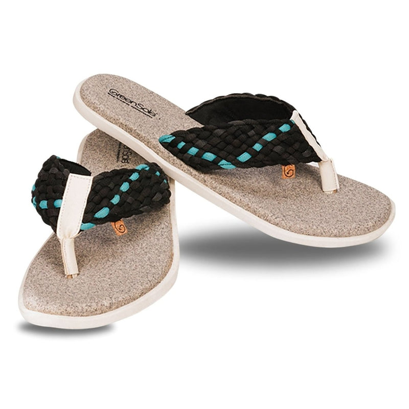 Zen Weaves Men's Vegan Flip Flops | Verified Sustainable Mens Slipons on Brown Living™