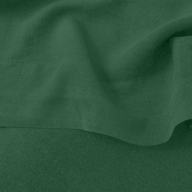 Buy 100% Pure Linen Jo Green Luxury Bedsheet Set | Shop Verified Sustainable Bed Linens on Brown Living™