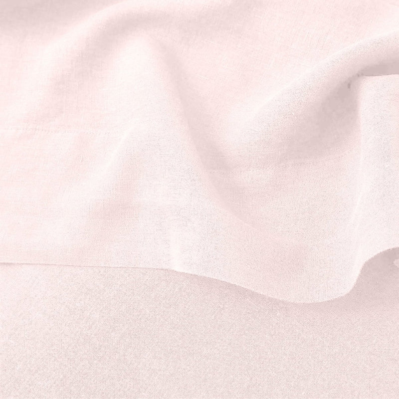 Buy 100% Pure Linen Pale Pink Luxury Bedsheet Set | Shop Verified Sustainable Bed Linens on Brown Living™