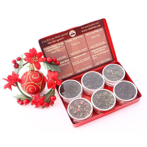 Buy 6 can Tea Gift Box | Shop Verified Sustainable Tea on Brown Living™