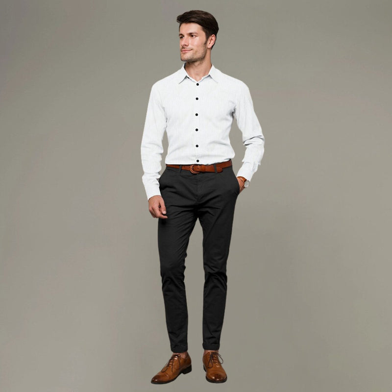 Buy 60 Lea Hemp Shirt in Solid White | Shop Verified Sustainable Mens Shirt on Brown Living™