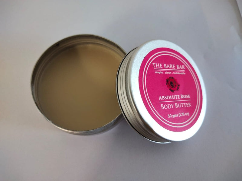 Buy Absolute Rose Body Butter | Natural Body Butter | Shop Verified Sustainable Products on Brown Living