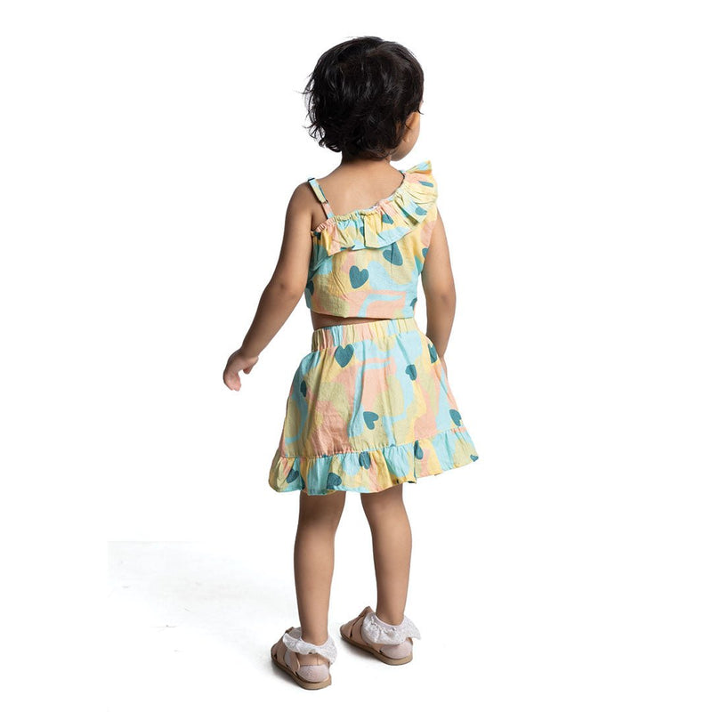 Buy Adore Girls Co-ord Set | Shop Verified Sustainable Kids Daywear Sets on Brown Living™