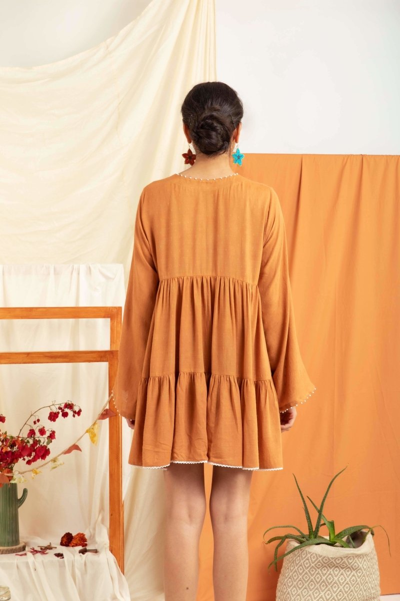 Buy Aloe Magic Dress - Red Sand | Shop Verified Sustainable Womens Dress on Brown Living™