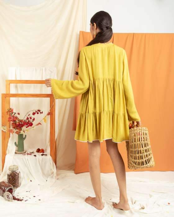 Buy Aloe Magic Dress - Sunflower | Shop Verified Sustainable Womens Dress on Brown Living™