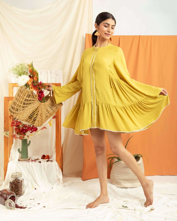 Buy Aloe Magic Dress - Sunflower | Shop Verified Sustainable Womens Dress on Brown Living™