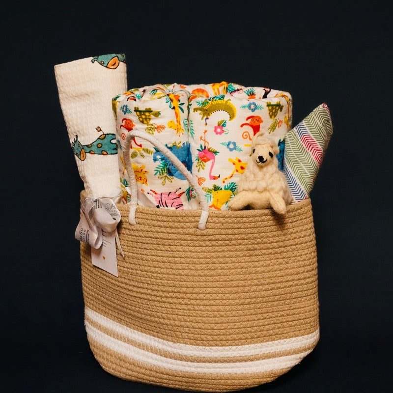 Buy Aloka Baby Hamper- Jungle Safari | Shop Verified Sustainable Gift Hampers on Brown Living™