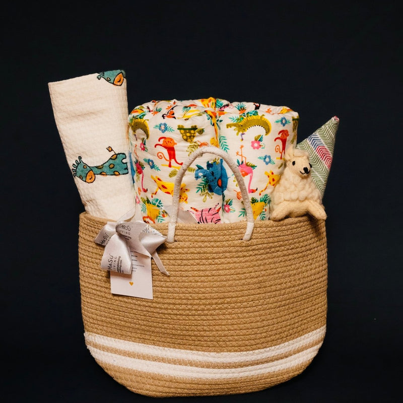 Buy Aloka Baby Hamper- Jungle Safari | Shop Verified Sustainable Gift Hampers on Brown Living™