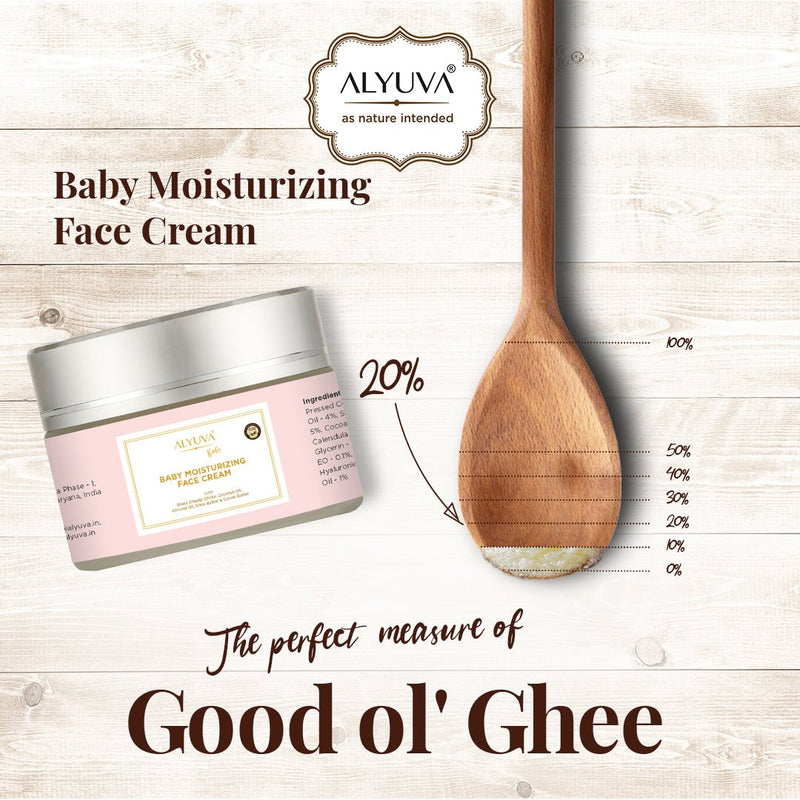 Buy Baby Moisturizing Face Cream- 40gm | Shop Verified Sustainable Face Cream on Brown Living™