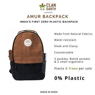 Buy Amur Backpack - Everyday Carry & Laptop Backpack -Walnut Brown | Shop Verified Sustainable Backpacks on Brown Living™