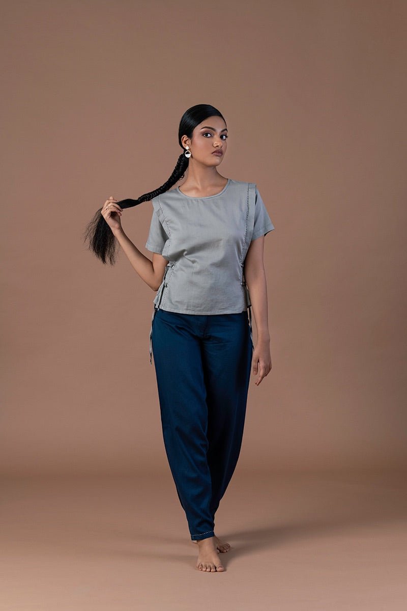 Buy Arzoo Organic Cotton Straight Top | Shop Verified Sustainable Womens Top on Brown Living™