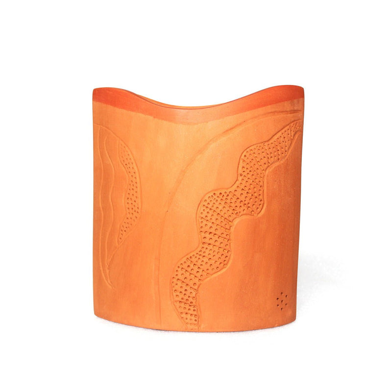 Buy AYE Terracotta Designer Planter | Shop Verified Sustainable Pots & Planters on Brown Living™