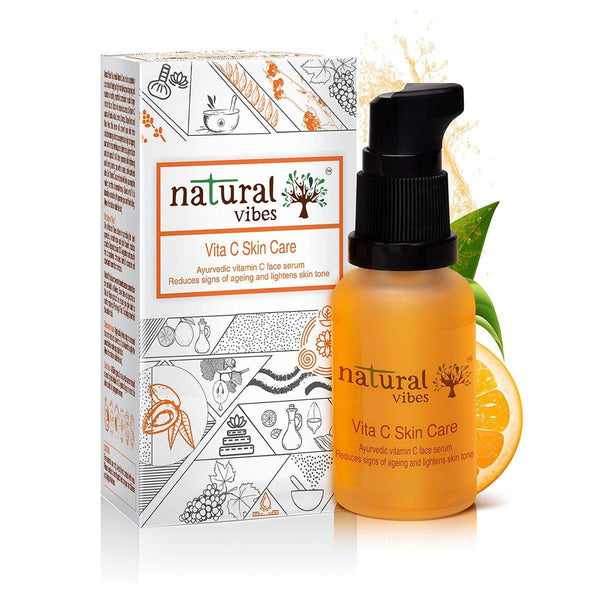 Buy Ayurvedic Vitamin C Skin Care Serum 30 ml | Shop Verified Sustainable Face Serum on Brown Living™