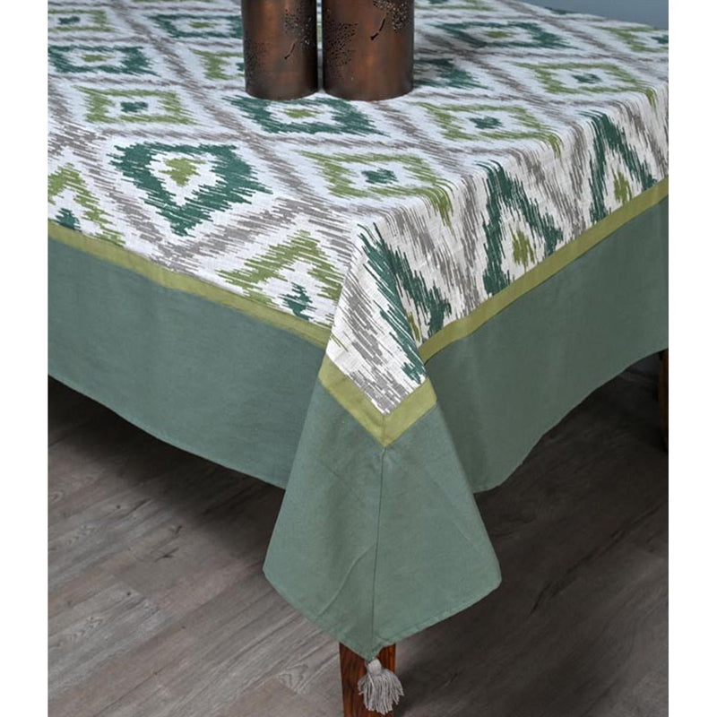 Buy Back To Nature Cotton Table Cover (8/10 Seater) | Shop Verified Sustainable Table Linens on Brown Living™