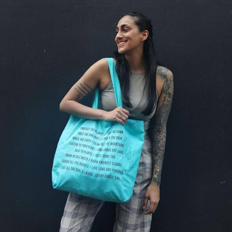 Buy Bag for Life - Salmon Canvas Tote | Shop Verified Sustainable Tote Bag on Brown Living™