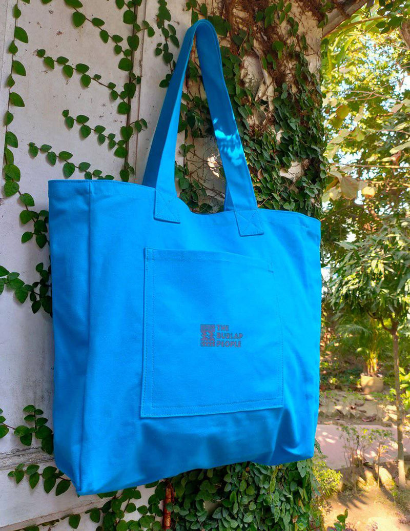 Buy Bag for Life - Venus Blue Canvas Tote | Shop Verified Sustainable Tote Bag on Brown Living™