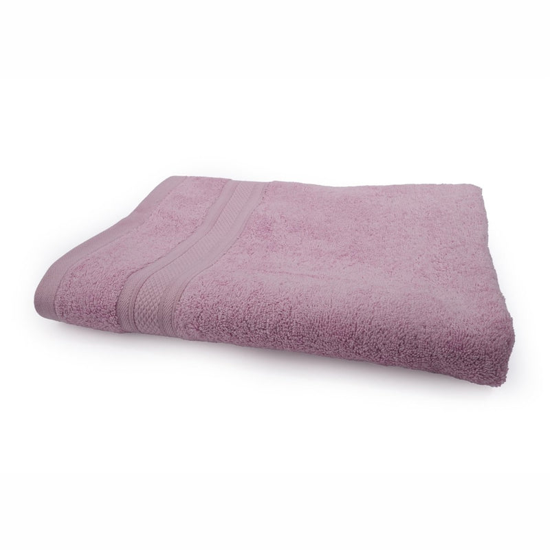 Buy Bamboo Cotton Bath Towels And Hand Towels Set of 2 Light Pink | Shop Verified Sustainable Bath Linens on Brown Living™