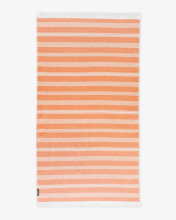 Buy Bamboo & Cotton Blend Woven Bath Towel | Santa Fe Rust | Shop Verified Sustainable Bath Linens on Brown Living™