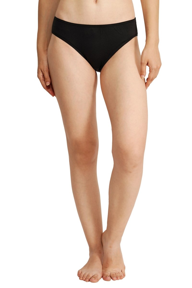 Buy Bamboo Fabric Low Waist Panty Set of 2 | Shop Verified Sustainable Womens Underwear on Brown Living™