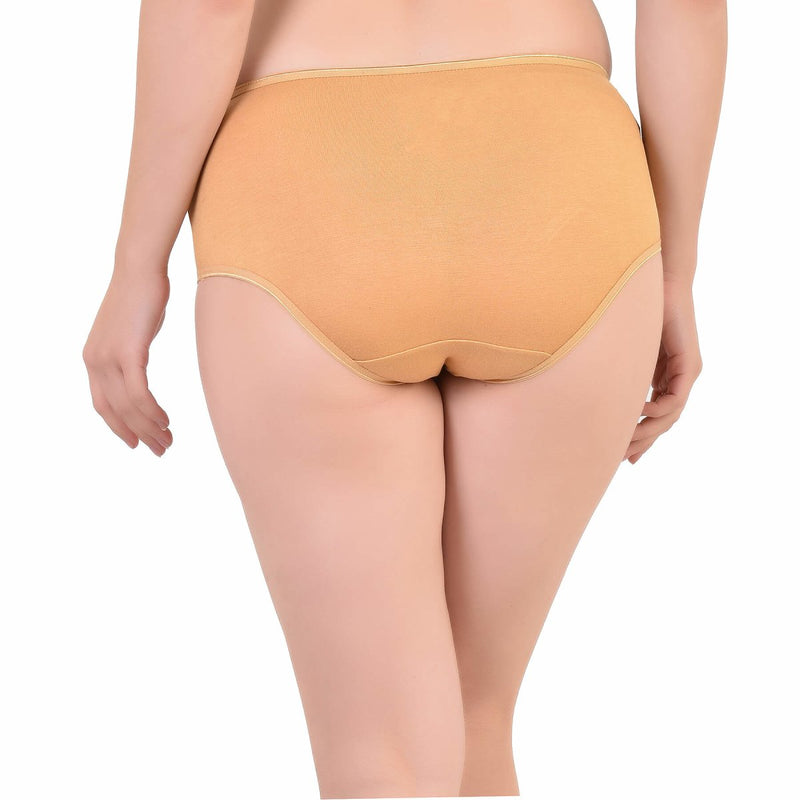 Buy Bamboo Fabric Mid Rise Underwear Pack of 2 | Shop Verified Sustainable Womens Underwear on Brown Living™