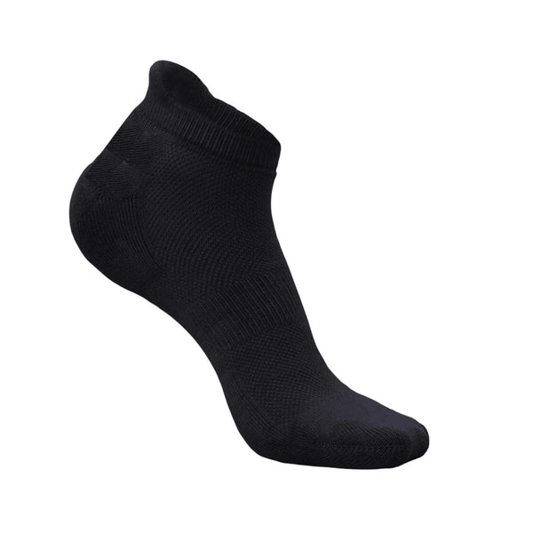 Bamboo Fiber Unisex Ankle Socks (Odour Free) - Black | Verified Sustainable Womens Socks on Brown Living™