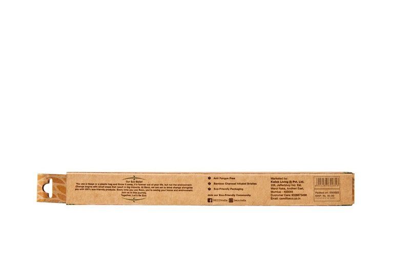 Bamboo Toothbrush Pack of 12 | Verified Sustainable Tooth Brush on Brown Living™