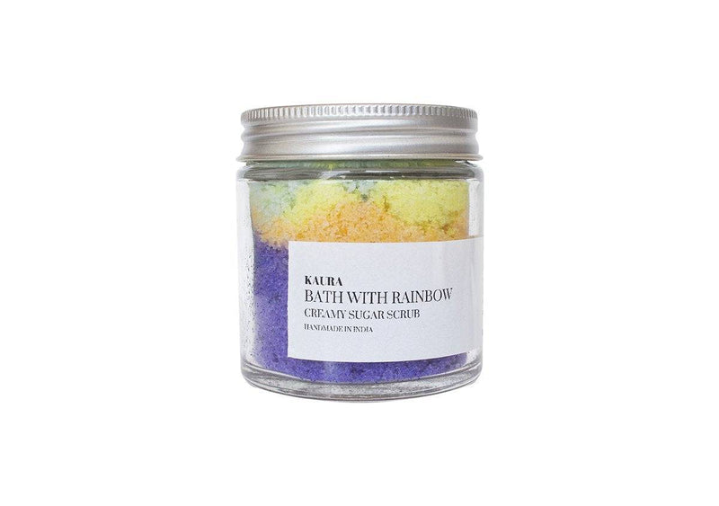 Buy Bath with Rainbow Creamy Sugar Scrub | Shop Verified Sustainable Body Scrub on Brown Living™