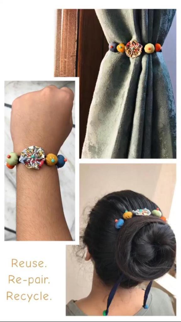 Buy Beads & Shell Rakhis Pack Of 2 | Shop Verified Sustainable Rakhi on Brown Living™