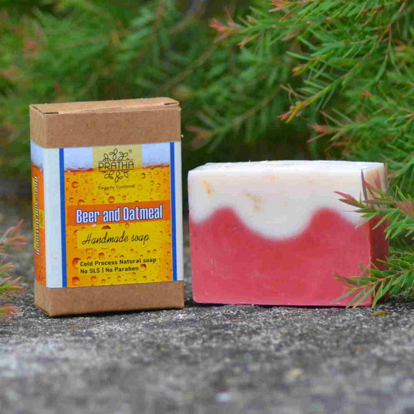 Buy Beer and Oatmeal | Cold Process Handmade Soap | Shop Verified Sustainable Body Soap on Brown Living™