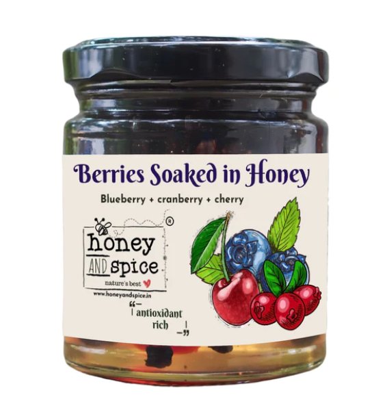 Berries Soaked In Honey- 250G | Verified Sustainable Confectionaries on Brown Living™