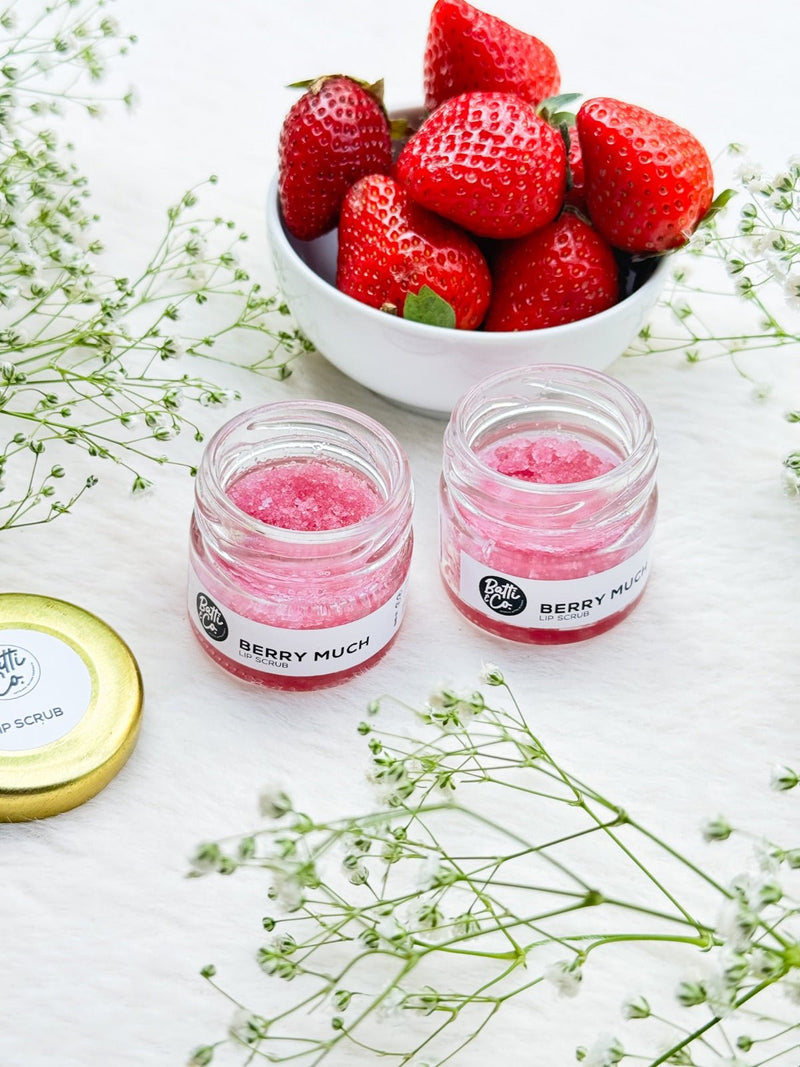 Berry Much- Exfoliating Sugar Lip Scrub-15g | Verified Sustainable Lip Scrub on Brown Living™