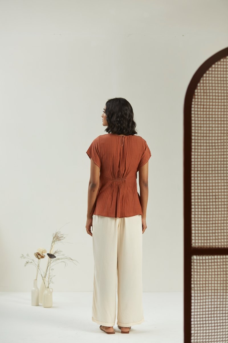 Buy Bitter Chocolate Top | Womens Top | Shop Verified Sustainable Womens Top on Brown Living™