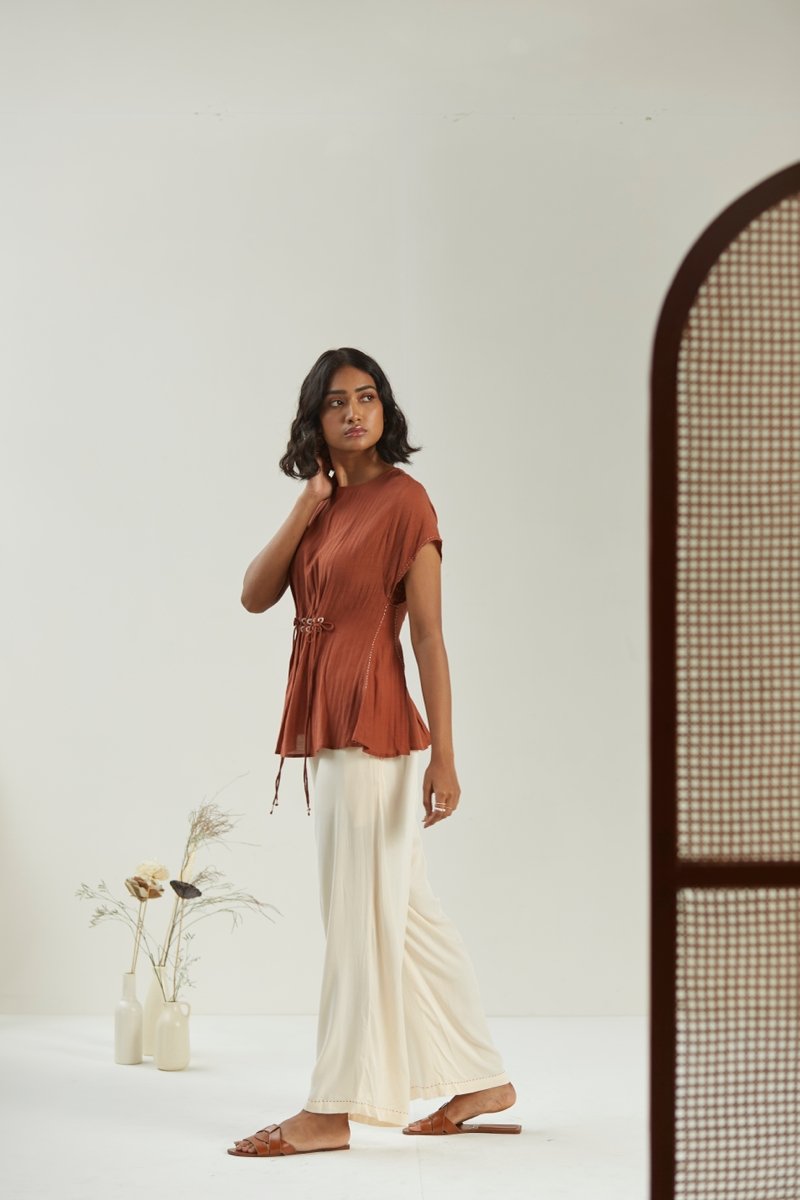 Buy Bitter Chocolate Top | Womens Top | Shop Verified Sustainable Womens Top on Brown Living™