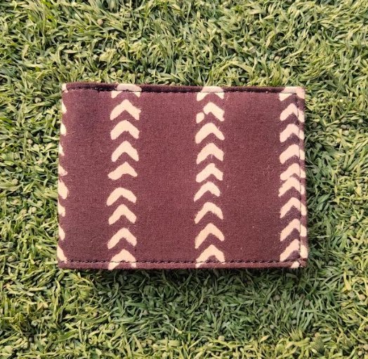 Buy Block Printed Mens Wallet | Shop Verified Sustainable Mens Wallet on Brown Living™